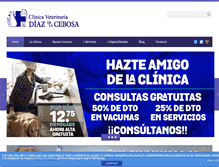 Tablet Screenshot of diazdelacebosa.com